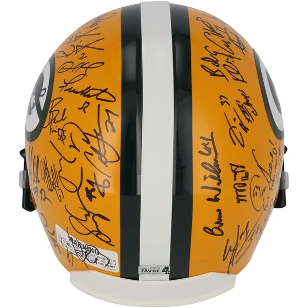 1996 Green Bay Packers Multi-Signed Riddell Replica Helmet With 33 Signatures 6 1996 Green Bay Packers Multi-Signed Riddell Replica Helmet With 33 Signatures - Image 4