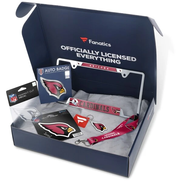 Arizona Cardinals Fanatics Pack Automotive-Themed Gift Box - $55+ Value 3 Arizona Cardinals Fanatics Pack Automotive-Themed Gift Box - $55+ Value