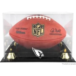 Arizona Cardinals Golden Classic Team Logo Football Display Case