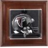 Atlanta Falcons Brown Framed Wall-Mountable Mini Helmet Display Case -Riddel Shop atlanta falcons brown framed wall mountable mini helmet display case pi1297000 ff 1297475 full