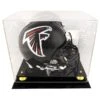 Atlanta Falcons Golden Classic Helmet Display Case With Mirrored Back -Riddel Shop atlanta falcons golden classic helmet display case with mirrored back pi1263000 ff 1263201 full
