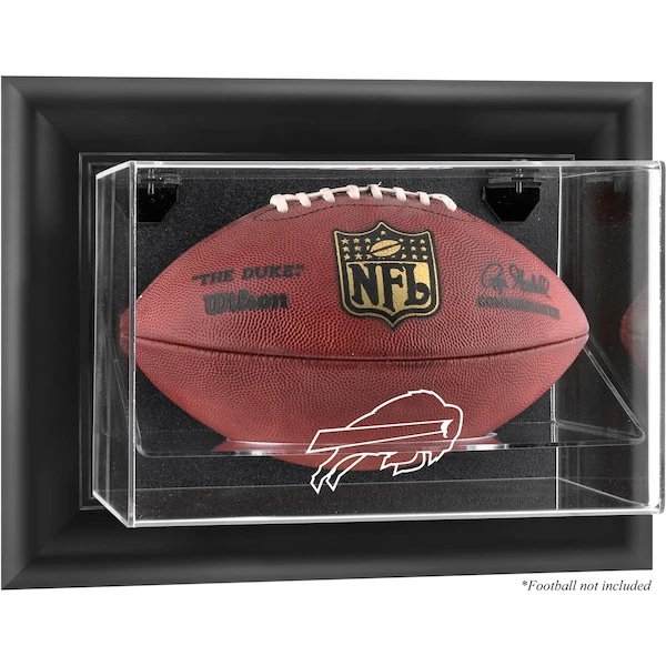 Buffalo Bills Black Framed Wall-Mountable Football Display Case 3 Buffalo Bills Black Framed Wall-Mountable Football Display Case