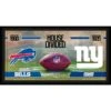 Buffalo Bills Vs. New York Giants Framed 10" X 20" House Divided Football Collage -Riddel Shop buffalo bills vs new york giants framed 10 x 20 house divided football collage pi3964000 ff 3964138 4526ab6a2dfe60b7c1d6 full