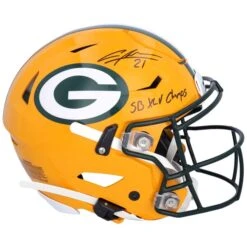Charles Woodson Green Bay Packers Autographed Riddell Speed Flex Authentic Helmet With "SB XLV Champs" Inscription