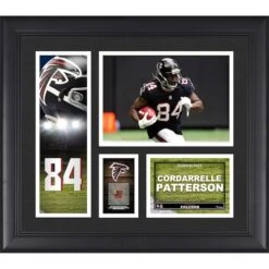 Cordarrelle Patterson Atlanta Falcons Framed 15" X 17" Player Collage With A Piece Of Game-Used Ball
