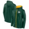 Men's Fanatics Branded Green/Gold Green Bay Packers Ball Carrier Full-Zip Hoodie -Riddel Shop gold green bay packers ball carrier full zip hoodie pi4513000 altimages ff 4513970 bc009388539f2b2c13d1alt1 full
