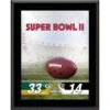 Green Bay Packers Vs. Las Vegas Raiders Super Bowl II 10.5" X 13" Sublimated Plaque -Riddel Shop green bay packers vs las vegas raiders super bowl ii 105 x 13 sublimated plaque pi2976000 ff 2976597 full