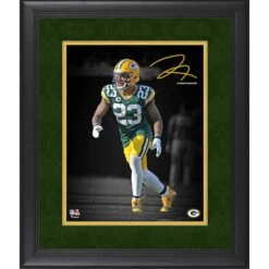 Jaire Alexander Green Bay Packers Facsimile Signature Framed 11" X 14" Spotlight Photograph