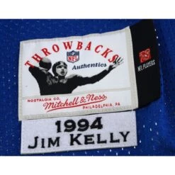 Jim Kelly Buffalo Bills Autographed Blue Mitchell & Ness 1994 Authentic Jersey 11 Jim Kelly Buffalo Bills Autographed Blue Mitchell & Ness 1994 Authentic Jersey -Riddel Shop jim kelly buffalo bills autographed blue mitchell and ness 1994 authentic jersey pi3102000 altimages ff 3102758alt5 full