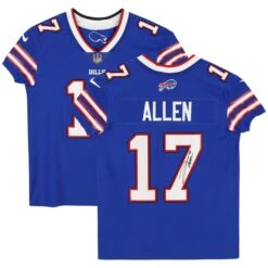 Josh Allen Buffalo Bills Autographed Royal Nike Elite Jersey
