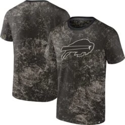 Men's Fanatics Branded Black Buffalo Bills Shadow T-Shirt