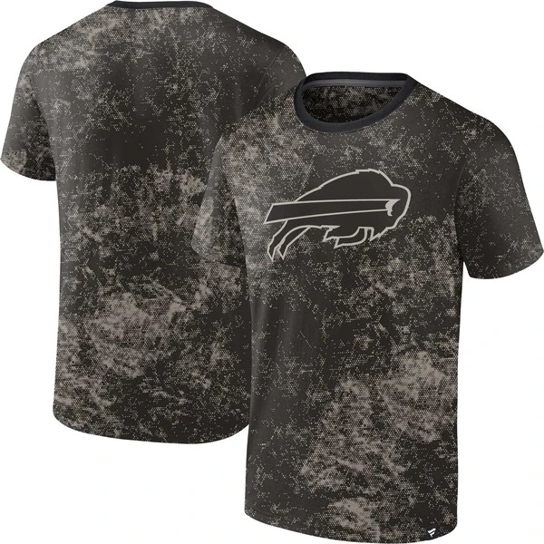 Men's Fanatics Branded Black Buffalo Bills Shadow T-Shirt 3 Men's Fanatics Branded Black Buffalo Bills Shadow T-Shirt