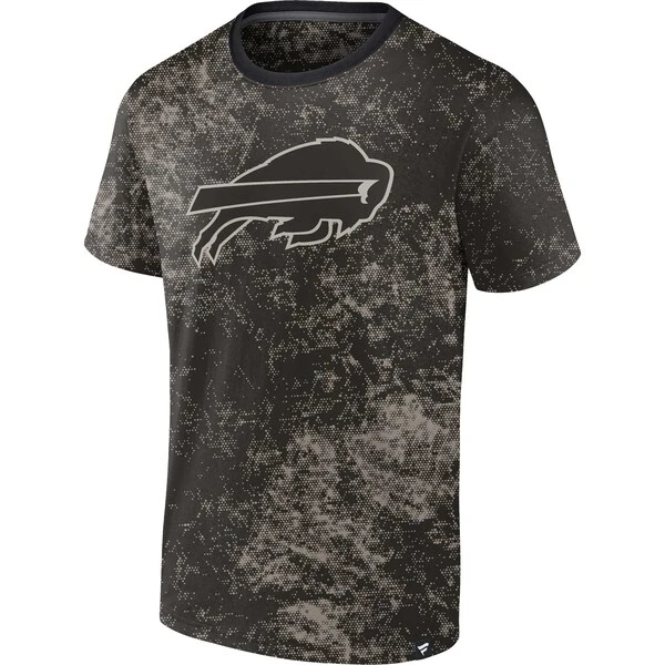 Men's Fanatics Branded Black Buffalo Bills Shadow T-Shirt 4 Men's Fanatics Branded Black Buffalo Bills Shadow T-Shirt - Image 2