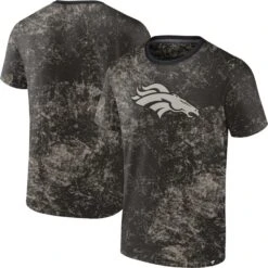 Men's Fanatics Branded Black Denver Broncos Shadow T-Shirt