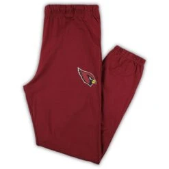 Men's Fanatics Branded Cardinal Arizona Cardinals Big & Tall Tracking Lightweight Pajama Pants
