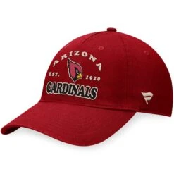 Men's Fanatics Branded Cardinal Arizona Cardinals Heritage Adjustable Hat