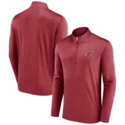 Men's Fanatics Branded Cardinal Arizona Cardinals Underdog Quarter-Zip Jacket