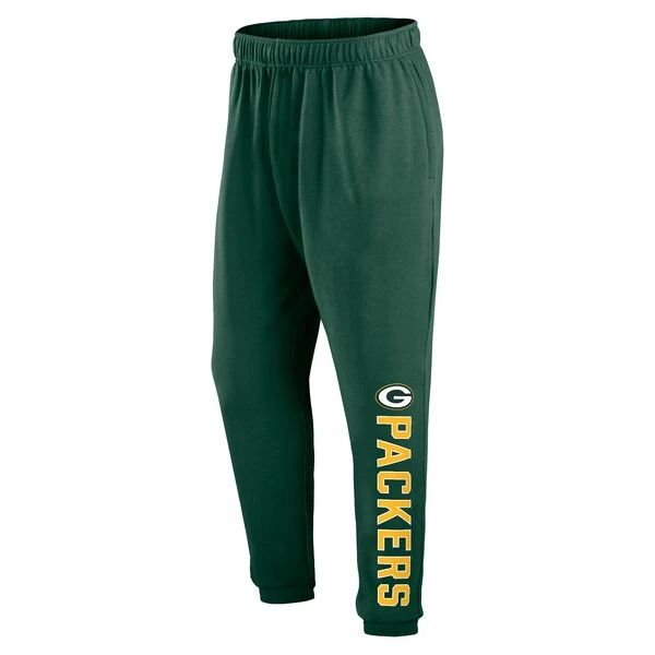 Men's Fanatics Branded Green Green Bay Packers Big & Tall Chop Block Lounge Pants 4 Men's Fanatics Branded Green Green Bay Packers Big & Tall Chop Block Lounge Pants - Image 2