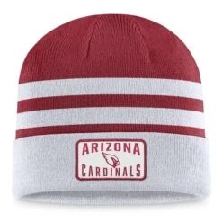 Men's Fanatics Branded Heather Gray Arizona Cardinals Logo Cuffed Knit Hat
