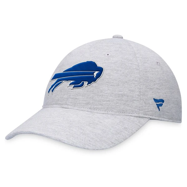 Men's Fanatics Branded Heather Gray Buffalo Bills Adjustable Hat 3 Men's Fanatics Branded Heather Gray Buffalo Bills Adjustable Hat
