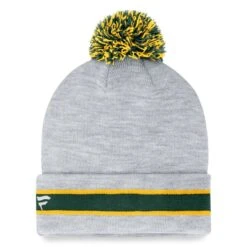 Men's Fanatics Branded Heather Gray Green Bay Packers Cuffed Knit Hat With Pom -Riddel Shop mens fanatics branded heather gray green bay packers cuffed knit hat with pom ss5 p 4623422pv 2u r6eumioazfu1kbtyynbwv nplte9v4u99wj6tkjhrg