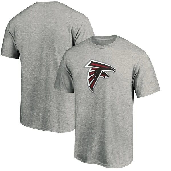Men's Fanatics Branded Heathered Gray Atlanta Falcons Big & Tall Primary Core Logo T-Shirt 3 Men's Fanatics Branded Heathered Gray Atlanta Falcons Big & Tall Primary Core Logo T-Shirt