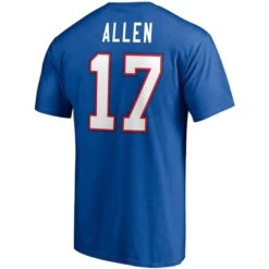 Men's Fanatics Branded Josh Allen Royal Buffalo Bills Player Icon Name & Number T-Shirt -Riddel Shop mens fanatics branded josh allen royal buffalo bills player icon name and number t shirt pi4180000 altimages ff 4180338 293701a0a5d56879116calt3 full