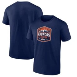 Men's Fanatics Branded Navy Denver Broncos Open Receiver T-Shirt
