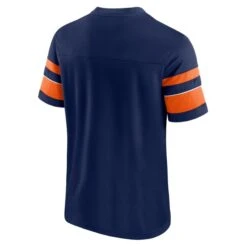 Men's Fanatics Branded Navy Denver Broncos Textured Hashmark V-Neck T-Shirt -Riddel Shop mens fanatics branded navy denver broncos textured hashmark v neck t shirt pi4124000 altimages ff 4124166 bc9b7d5d44a59fbe7555alt3 full