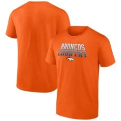 Men's Fanatics Branded Orange Denver Broncos Chiefs Kingdom Heavy Hitter T-Shirt