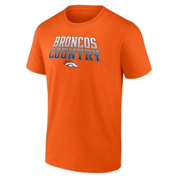 Men's Fanatics Branded Orange Denver Broncos Chiefs Kingdom Heavy Hitter T-Shirt 4 Men's Fanatics Branded Orange Denver Broncos Chiefs Kingdom Heavy Hitter T-Shirt - Image 2