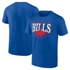 Men's Fanatics Branded Royal Buffalo Bills Big & Tall Throwback T-Shirt
