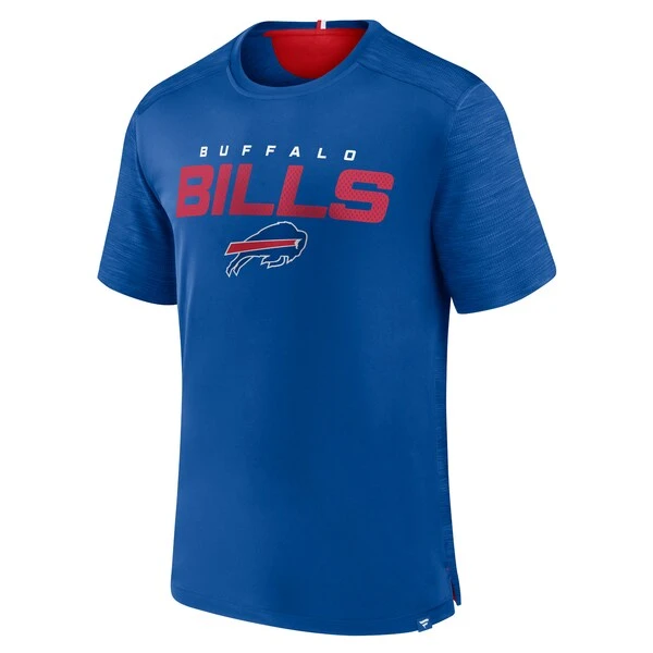 Men's Fanatics Branded Royal Buffalo Bills Defender Evo T-Shirt 4 Men's Fanatics Branded Royal Buffalo Bills Defender Evo T-Shirt - Image 2