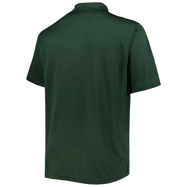 Men's Green Green Bay Packers Big & Tall Birdseye Polo 5 Men's Green Green Bay Packers Big & Tall Birdseye Polo - Image 3