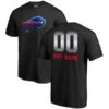 Men's NFL Pro Line By Fanatics Branded Black Buffalo Bills Personalized Midnight Mascot T-Shirt -Riddel Shop mens nfl pro line by fanatics branded black buffalo bills personalized midnight mascot t shirt pi2911000 altimages ff 2911355alt1 full