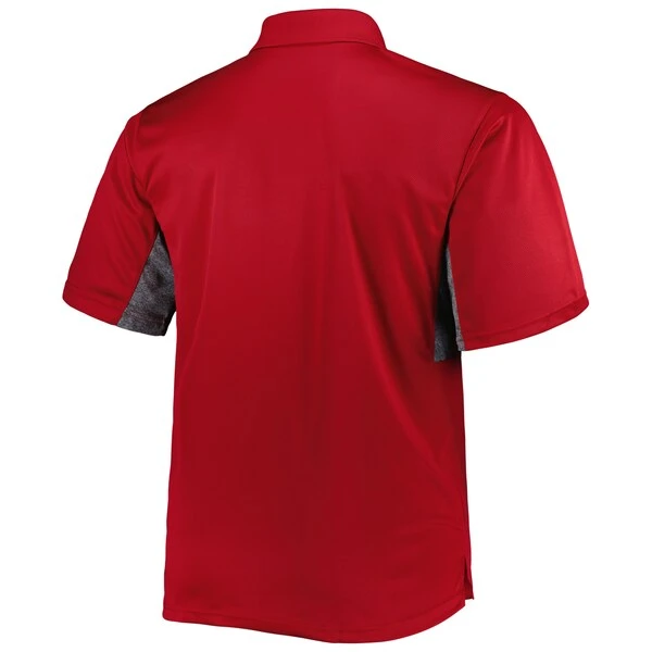 Men's Red Atlanta Falcons Big & Tall Team Color Polo - Image 3