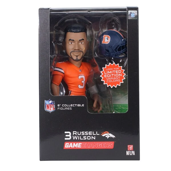 Russell Wilson Denver Broncos Series 2 GameChanger 6" Vinyl Figurine 3 Russell Wilson Denver Broncos Series 2 GameChanger 6" Vinyl Figurine