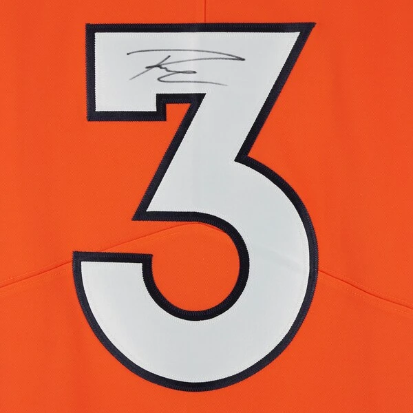 Russell Wilson Orange Denver Broncos Autographed Nike Limited Jersey 6 Russell Wilson Orange Denver Broncos Autographed Nike Limited Jersey - Image 4