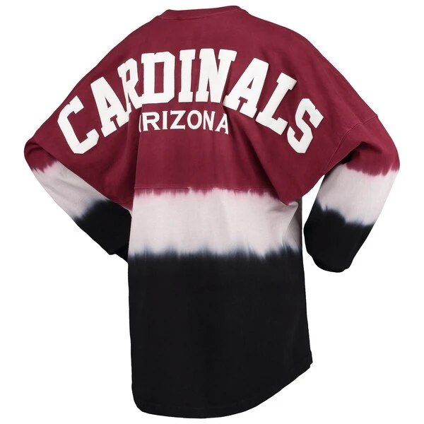 Women's Fanatics Branded Cardinal/White Arizona Cardinals Ombre Long Sleeve T-Shirt 5 Women's Fanatics Branded Cardinal/White Arizona Cardinals Ombre Long Sleeve T-Shirt - Image 3