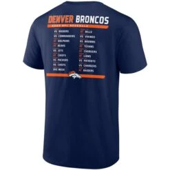 Men's Fanatics Branded Navy/White Denver Broncos Two-Pack 2023 Schedule T-Shirt Combo Set -Riddel Shop white denver broncos two pack 2023 schedule t shirt combo set ss5 p 200100642pv 3u idd79zv80cc82njukqm0v vfz8zec7urdp22pej0iu