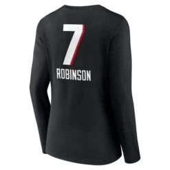 Women's Fanatics Branded Bijan Robinson Black Atlanta Falcons Team Wordmark Name & Number Long Sleeve V-Neck T-Shirt -Riddel Shop womens fanatics branded bijan robinson black atlanta falcons team wordmark name and number long sleeve v neck t shirt ss5 p 200496312pv 3u lkzze8urarbpqzhbukdgv 7nd9x2zlyzplhstpfid8