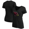 Women's Fanatics Branded Black Arizona Cardinals Midnight Mascot Logo V-Neck T-Shirt 2 Women's Fanatics Branded Black Arizona Cardinals Midnight Mascot Logo V-Neck T-Shirt -Riddel Shop womens fanatics branded black arizona cardinals midnight mascot logo v neck t shirt pi3881000 altimages ff 3881426 6a09b0e7acef46965f04alt1 full