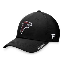 Women's Fanatics Branded Black Atlanta Falcons Fundamental Adjustable Hat