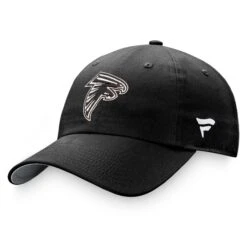 Women's Fanatics Branded Black Atlanta Falcons Iconic Iridescent Adjustable Hat