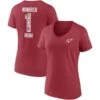 Women's Fanatics Branded Cardinal Arizona Cardinals Team Mother's Day V-Neck T-Shirt