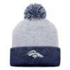 Women's Fanatics Branded Gray Denver Broncos Cuffed Knit Hat With Pom -Riddel Shop womens fanatics branded gray denver broncos cuffed knit hat with pom ss5 p 200009948pv 1u tnvm3ndmtnf719jwevviv ouinmjibrm3sqxfkdw5x