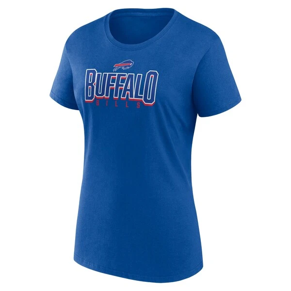 Women's Fanatics Branded Royal Buffalo Bills Route T-shirt 4 Women's Fanatics Branded Royal Buffalo Bills Route T-shirt - Image 2