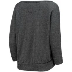 Women's Majestic Threads Black Atlanta Falcons Foil Logo Boat Neck Tri-Blend Raglan Pullover Sweatshirt -Riddel Shop womens majestic threads black atlanta falcons foil logo boat neck tri blend raglan pullover sweatshirt pi4058000 altimages ff 4058381 6afa5f610d7af1bd0640alt3 full