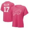 Women's Majestic Threads Josh Allen Pink Buffalo Bills Name & Number T-Shirt -Riddel Shop womens majestic threads josh allen pink buffalo bills name and number t shirt ss5 p 200466880pv 1u dehf7loj665oim1npgqdv csrvrw5vgvpdlb93ajx0