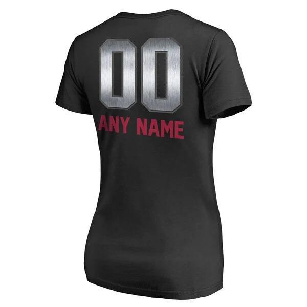 Women's NFL Pro Line By Fanatics Branded Black Arizona Cardinals Personalized Midnight Mascot T-Shirt 5 Women's NFL Pro Line By Fanatics Branded Black Arizona Cardinals Personalized Midnight Mascot T-Shirt - Image 3